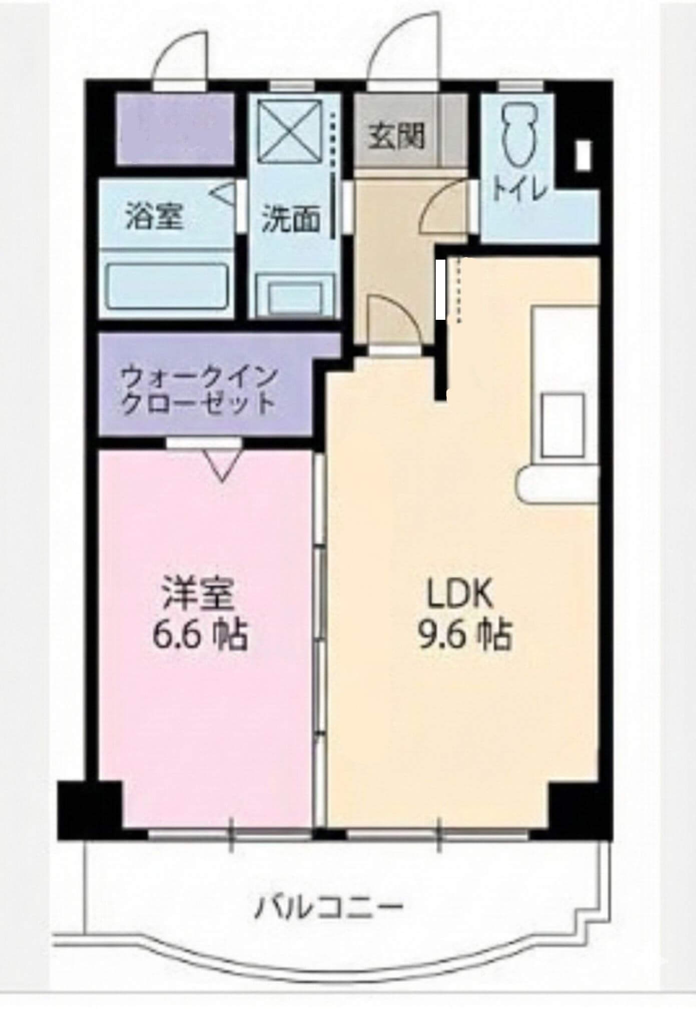 アベニューモリst5 間取り図