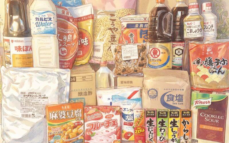 食品卸の強み - 倉庫内で商品を準備